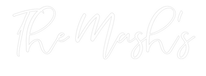 CREATE YOUR OWN WEDDING NEON SIGN The Mash's