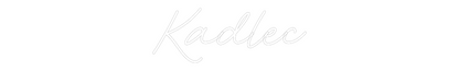 CREATE YOUR OWN WEDDING NEON SIGN Kadlec