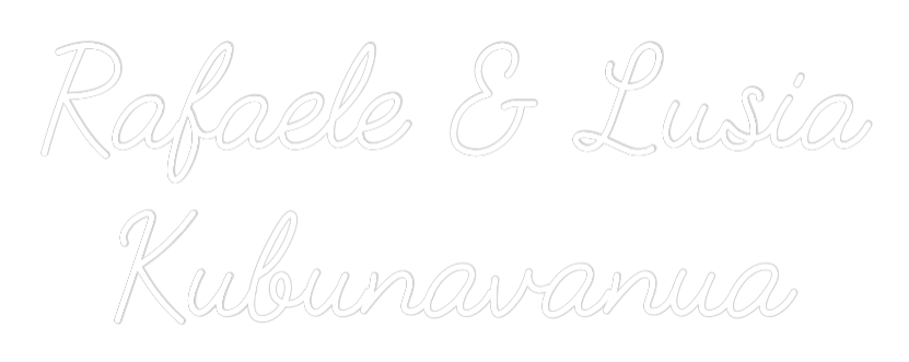 CREATE YOUR OWN WEDDING NEON SIGN Rafaele & Lus...