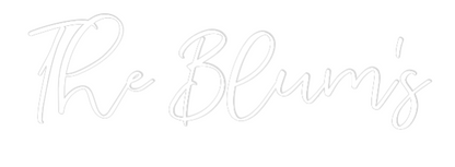 CREATE YOUR OWN WEDDING NEON SIGN The Blum’s