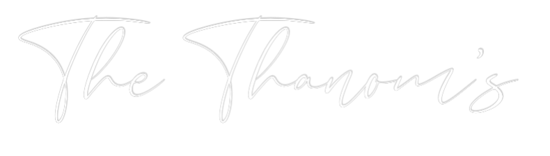 CREATE YOUR OWN WEDDING NEON SIGN The Thanom’s