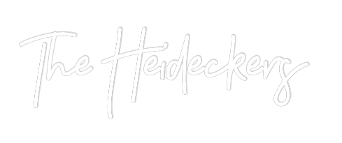 CREATE YOUR OWN WEDDING NEON SIGN The Heideckers