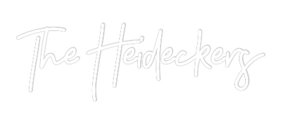 CREATE YOUR OWN WEDDING NEON SIGN The Heideckers