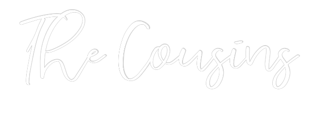 CREATE YOUR OWN WEDDING NEON SIGN The Cousins