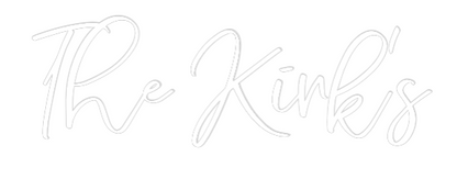 CREATE YOUR OWN WEDDING NEON SIGN The Kirk's