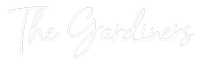 CREATE YOUR OWN WEDDING NEON SIGN The Gardiners