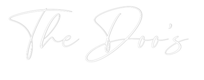 CREATE YOUR OWN WEDDING NEON SIGN The Doo’s