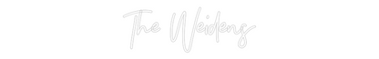 CREATE YOUR OWN WEDDING NEON SIGN The Weidens