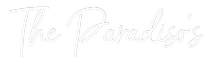 CREATE YOUR OWN WEDDING NEON SIGN The Paradiso’s