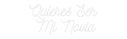 CREATE YOUR OWN WEDDING NEON SIGN Quieres Ser
...