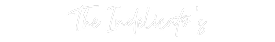 CREATE YOUR OWN WEDDING NEON SIGN The Indelicat...