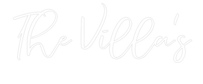 CREATE YOUR OWN WEDDING NEON SIGN The Villa's