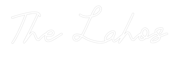 CREATE YOUR OWN WEDDING NEON SIGN The Lahos