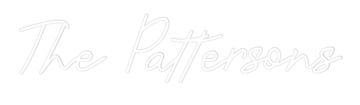 CREATE YOUR OWN WEDDING NEON SIGN The Pattersons