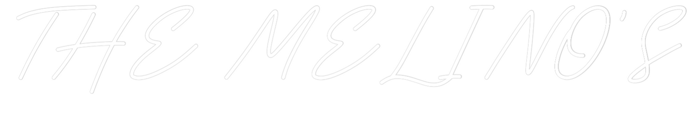 CREATE YOUR OWN WEDDING NEON SIGN THE MELINO’S