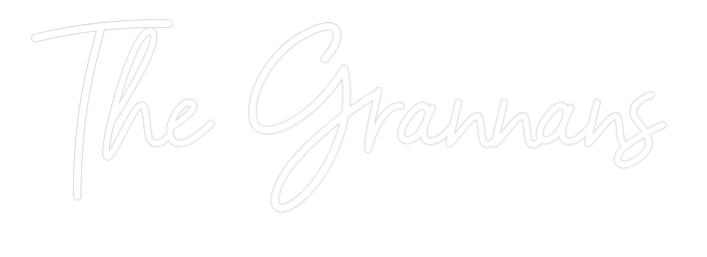 CREATE YOUR OWN WEDDING NEON SIGN The Grannans