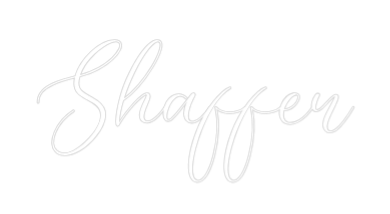 CREATE YOUR OWN WEDDING NEON SIGN Shaffer