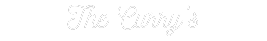 CREATE YOUR OWN WEDDING NEON SIGN The Curry’s