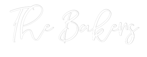 CREATE YOUR OWN WEDDING NEON SIGN The Bakers