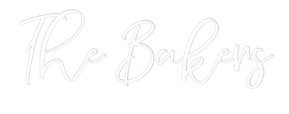 CREATE YOUR OWN WEDDING NEON SIGN The Bakers