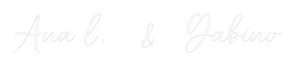 CREATE YOUR OWN WEDDING NEON SIGN Ana l.   &   ...