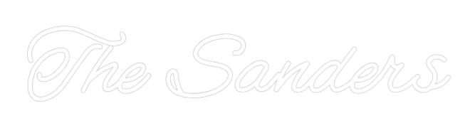 CREATE YOUR OWN WEDDING NEON SIGN The Sanders