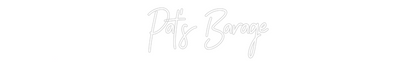 CREATE YOUR OWN WEDDING NEON SIGN Pat's Barage