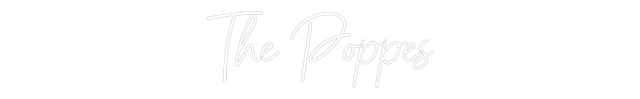 CREATE YOUR OWN WEDDING NEON SIGN The Poppes