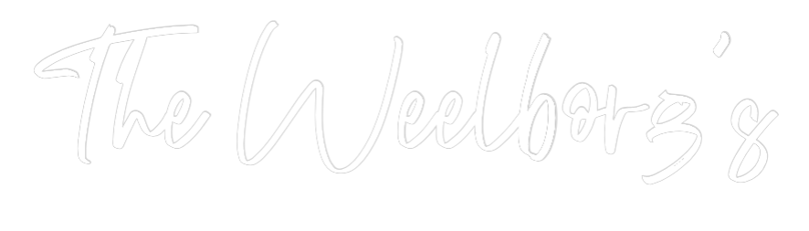 CREATE YOUR OWN WEDDING NEON SIGN The Weelborg’s