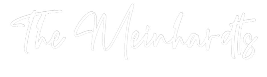 CREATE YOUR OWN WEDDING NEON SIGN The Meinhardts