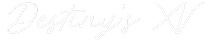 CREATE YOUR OWN WEDDING NEON SIGN Destiny’s XV