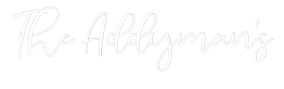 CREATE YOUR OWN WEDDING NEON SIGN The Addyman’s