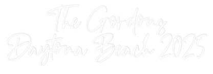 CREATE YOUR OWN WEDDING NEON SIGN The Gordons
...