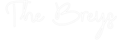 CREATE YOUR OWN WEDDING NEON SIGN The Breys