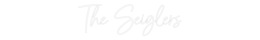 CREATE YOUR OWN WEDDING NEON SIGN The Seiglers