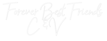 CREATE YOUR OWN WEDDING NEON SIGN Forever Best ...