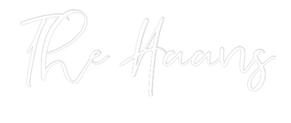 CREATE YOUR OWN WEDDING NEON SIGN The Haans