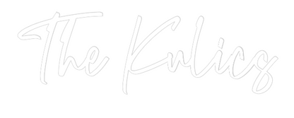 CREATE YOUR OWN WEDDING NEON SIGN The Kulics