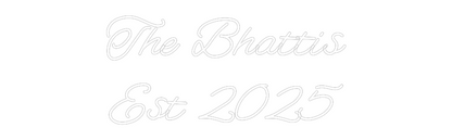 CREATE YOUR OWN WEDDING NEON SIGN The Bhattis
...