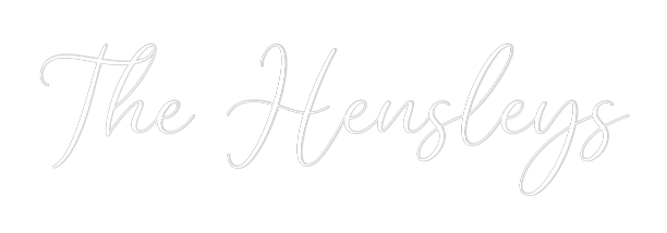 CREATE YOUR OWN WEDDING NEON SIGN The Hensleys