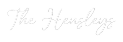 CREATE YOUR OWN WEDDING NEON SIGN The Hensleys