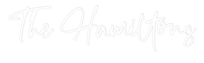CREATE YOUR OWN WEDDING NEON SIGN The Hamiltons