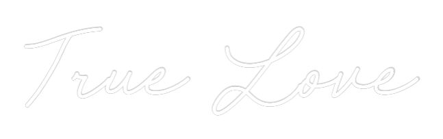 CREATE YOUR OWN WEDDING NEON SIGN True Love