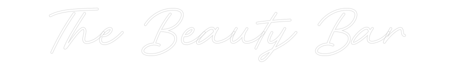 CREATE YOUR OWN WEDDING NEON SIGN The Beauty Bar