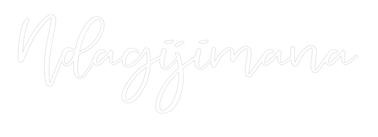 CREATE YOUR OWN WEDDING NEON SIGN Ndagijimana