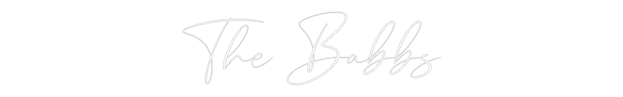 CREATE YOUR OWN WEDDING NEON SIGN The Babbs