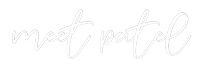 CREATE YOUR OWN WEDDING NEON SIGN meet patel