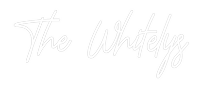 CREATE YOUR OWN WEDDING NEON SIGN The Whitelys