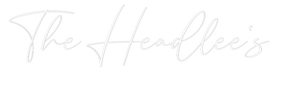 CREATE YOUR OWN WEDDING NEON SIGN The Headlee's