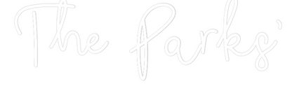 CREATE YOUR OWN WEDDING NEON SIGN The Parks’